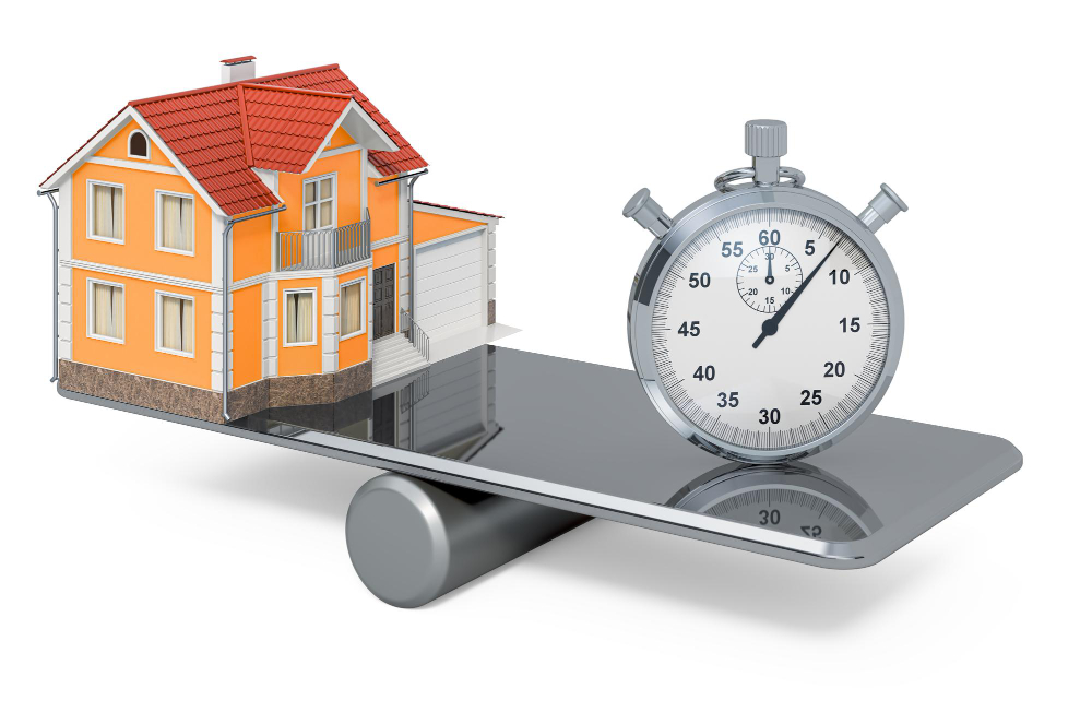 Temps pour vendre une maison